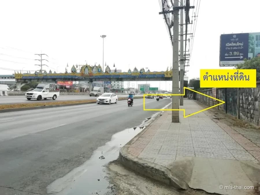 ขายที่ดิน คลองหลวง ปทุมธานี ติดถนนพหลโยธินขาออก 78-0-10 ไร่ Khlong Nueng khlong Luang Pathum Thani 2